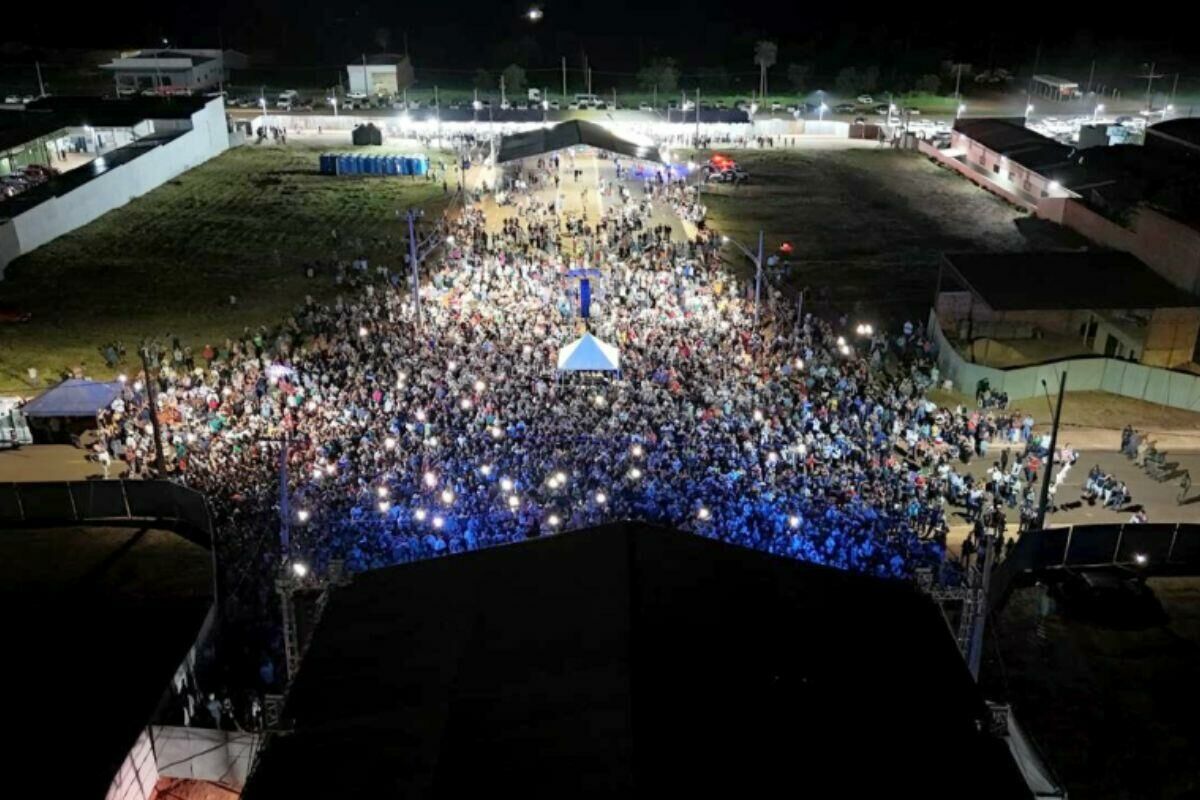 Imagem de compartilhamento para o artigo Prefeito Anízio Andrade encerra gestão com evento histórico em Paraíso das Águas da MS Todo dia